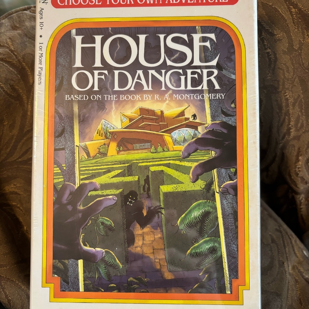 House of Danger- Choose Your Own Adventure Game - New Never Opened